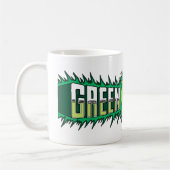 Green Lantern Logo - Groene lammeren Koffiemok (Links)