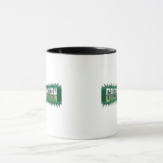 Green Lantern Logo - Groene lammeren Mok (Midden)