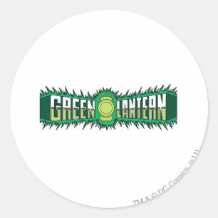 Green Lantern Logo - Groene lammeren Ronde Sticker