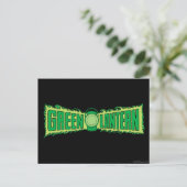Green Lantern-Logo met Lantern Briefkaart (Staand voorkant)