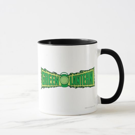 Green Lantern-Logo met Lantern Mok (Rechts)
