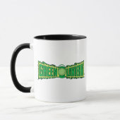 Green Lantern-Logo met Lantern Mok (Links)
