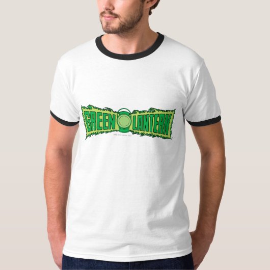 Green Lantern-Logo met Lantern T-shirt (Voorkant)