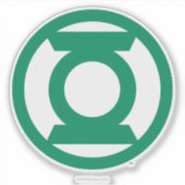 Green Lantern Logo Sticker (Voorkant)