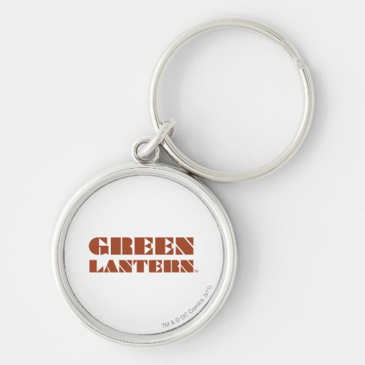 Green Lantern Logo - Tan Sleutelhanger (Voorkant)