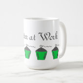 Green Lantern Mawrter aan het werk Mok Bryn Mawr (Voorkant rechts)