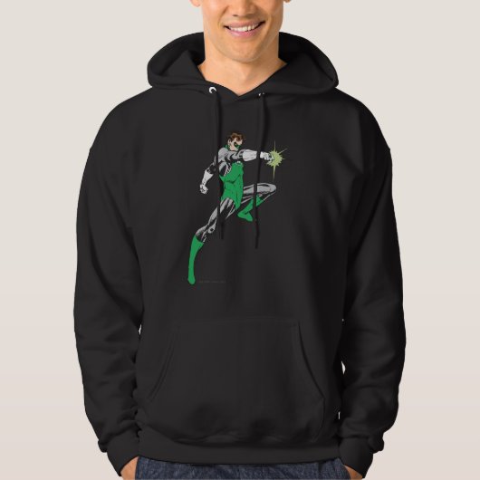 Green Lantern Pointing Ring Hoodie (Voorkant)