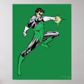 Green Lantern Pointing Ring Poster (Voorkant)