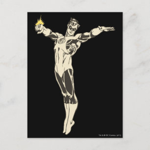 Green Lantern Poses Briefkaart