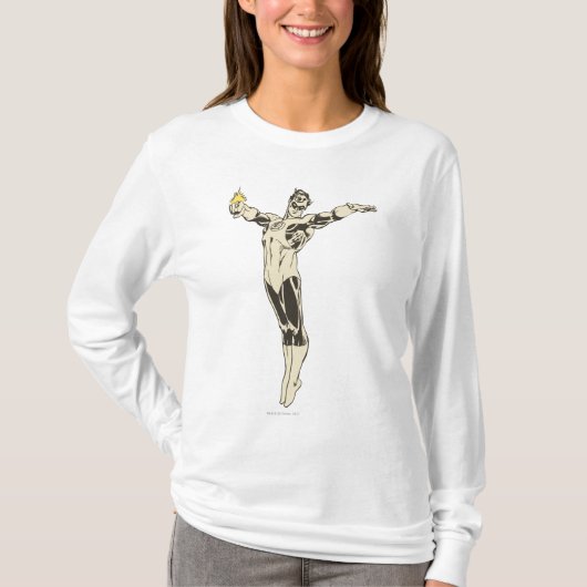 Green Lantern Poses T-shirt (Voorkant)