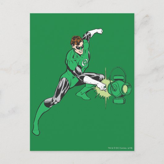 Green Lantern Power Briefkaart (Voorkant)