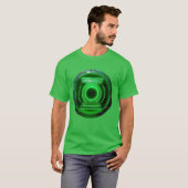 Green Lantern Power Emblem Mannen's grafisch T-shi T-shirt (Voorkant volledig)