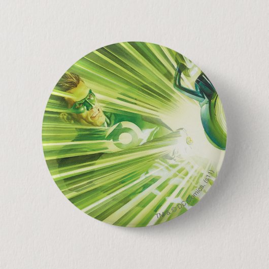 Green Lantern Power Ronde Button 5,7 Cm (Voorkant)