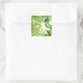 Green Lantern Power Vierkante Sticker (Tas)