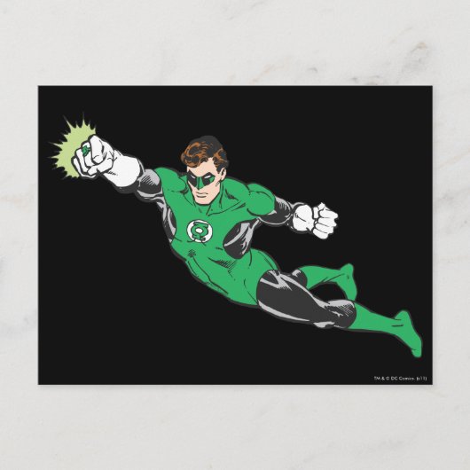 Green Lantern Punks Briefkaart (Voorkant)