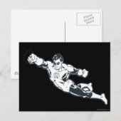 Green Lantern Punks BW Briefkaart (Voorkant / Achterkant)