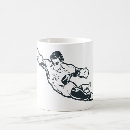 Green Lantern Punks BW Koffiemok (Center)