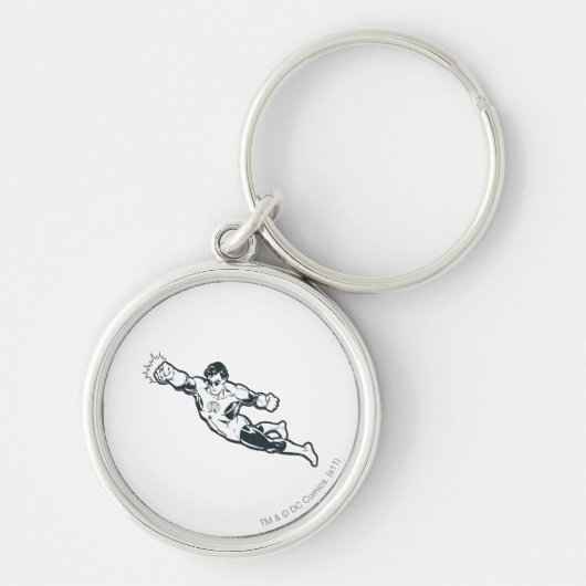 Green Lantern Punks BW Sleutelhanger (Voorkant)