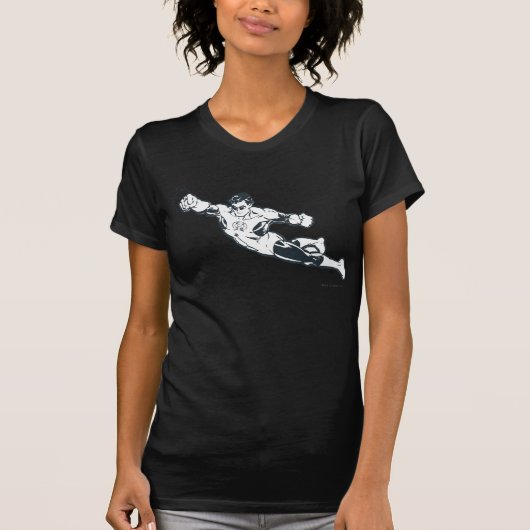 Green Lantern Punks BW T-shirt (Voorkant)