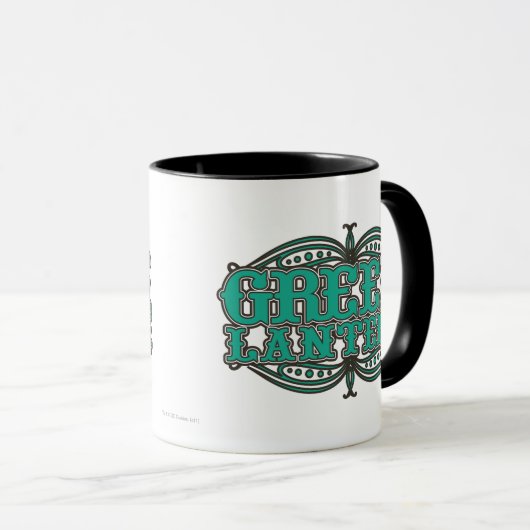 Green Lantern Showtime Letters Mok (Voorkant rechts)