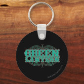 Green Lantern Showtime Letters Sleutelhanger (Voorkant)
