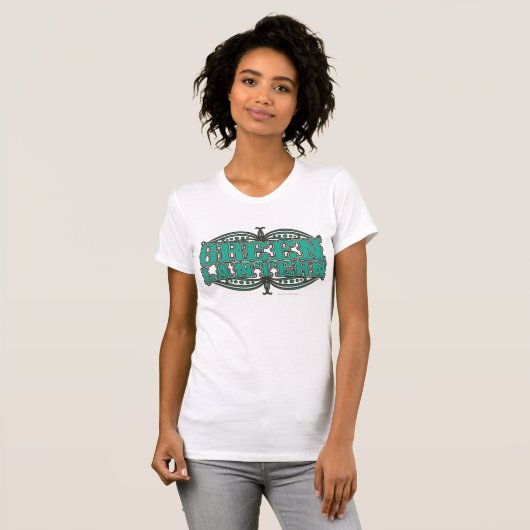 Green Lantern Showtime Letters T-shirt (Voorkant volledig)