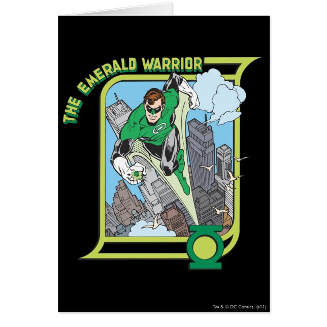 Green Lantern - The Emerald Warrior (Voorkant)