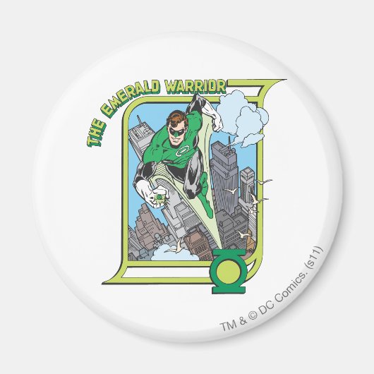 Green Lantern - The Emerald Warrior Magneet (Voorkant)