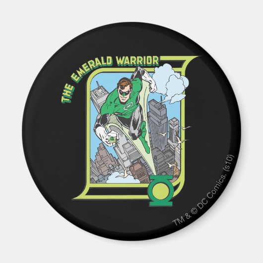 Green Lantern - The Emerald Warrior Magneet (Voorkant)