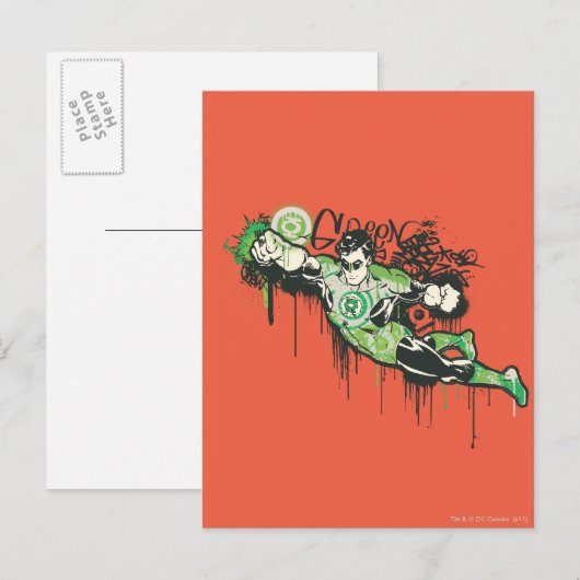 Green Lantern - Twisted Innocence Poster Briefkaart (Voorkant / Achterkant)
