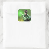 Green Lantern Vierkante Sticker (Tas)