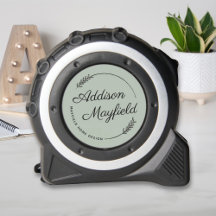 Green Laurel laat gepersonaliseerde naam zaken