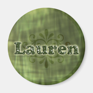 Green Lauren Magneet