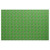 Green Lawn Bowls kerstdesign Stof (Yard (91,4 cm))