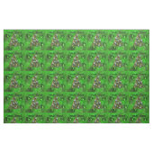 Green Lawn Bowls kerstdesign Stof (Fat Quarter)