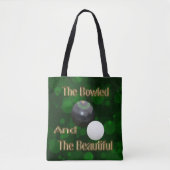 Green Lawn Bowls Mooi design Tote Bag (Voorkant)