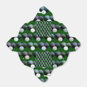 Green Lawn Bowls Pattern, Birthday Favor Box Bedankdoosjes (Uitgevouwen)