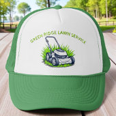 Green Lawn Care and Service Professional Trucker Pet