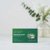 Green Lawn Service Professional Visitekaartje (Staand voorkant)