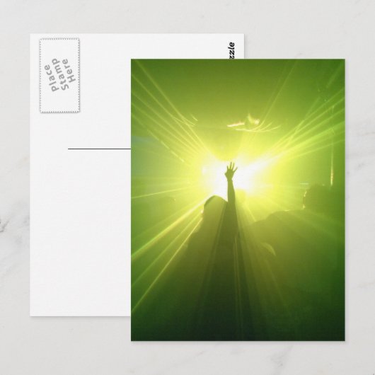 Green Lazerz Briefkaart (Voorkant / Achterkant)