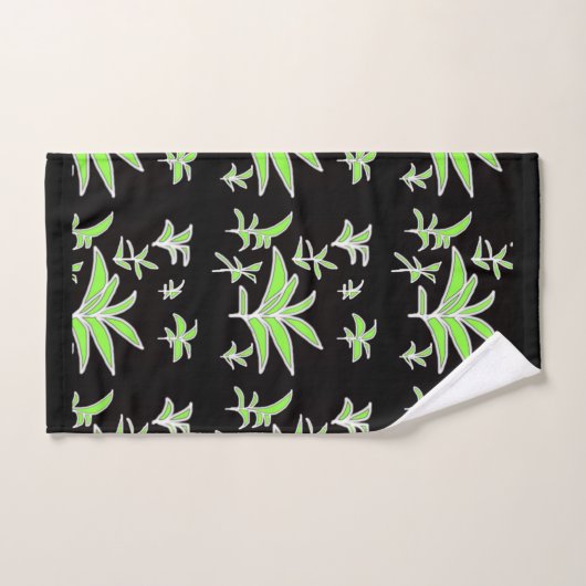 Green Leaf Bad Handdoek (Handdoek)