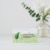 Green Leaf / Boerderij en tractor Visitekaartje (Staand voorkant)