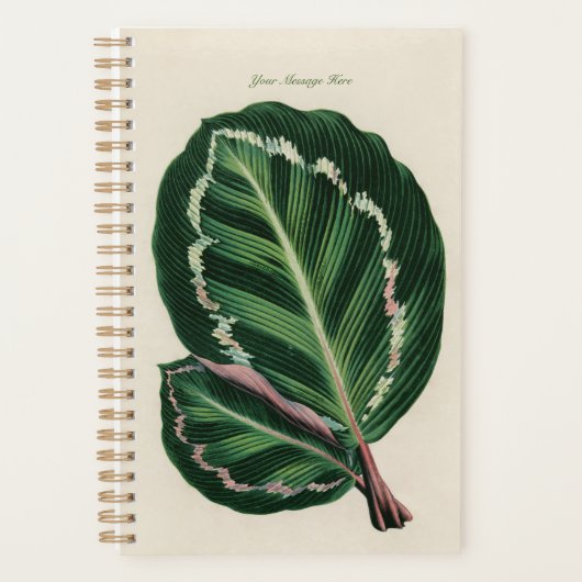 Green Leaf Botanic Plant Mom Dad Planner (Voorkant)