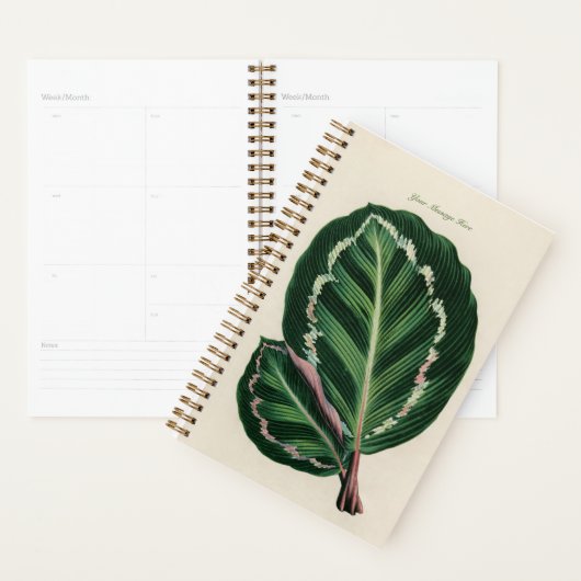 Green Leaf Botanic Plant Mom Dad Planner (Display)