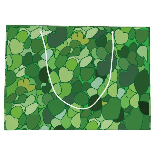 Green Leaf Botanical Groot Cadeauzakje (Achterkant)