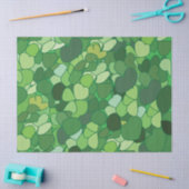 Green Leaf Botanical Tissuepapier (Craft)