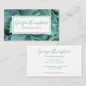 Green Leaf Botanical Visitekaartje (Voorkant / Achterkant)