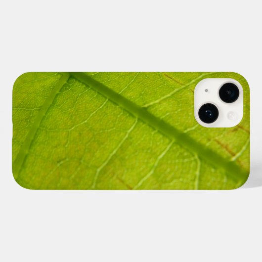 Green Leaf Botanische Natuur Fotografie Case-Mate iPhone Case (Achterkant (horizontaal))