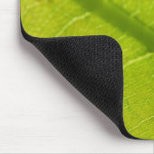 Green Leaf Botanische Natuur Fotografie Muismat (Hoek)