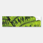 Green Leaf Bumpersticker (Voorkant)
